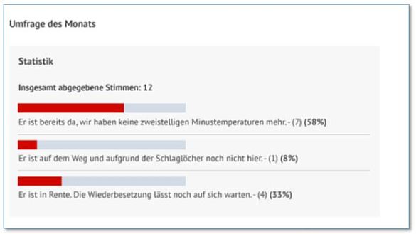 Bildschirmfoto Umfrage