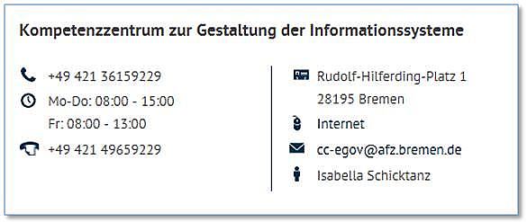 Visitenkarte