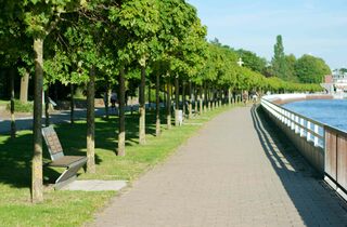 Weserpromenade in Vegesack