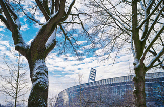 Winter in Bremen - Weserstadion